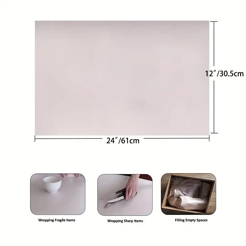 Shinok Packing Paper for Moving 50 Sheets Newsprint Paper for Packing Wrapping, Wrapping Paper for Packaging Fragile Glass Chinas, Must Have Packing Supplies for Moving Boxes (12 * 24in) - Image 2